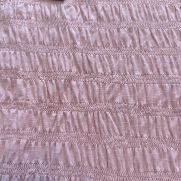 NWT Universal Thread Smocked Jersey Knit Maxi A-Line Dress - Pink XXL - Picture 5 of 6